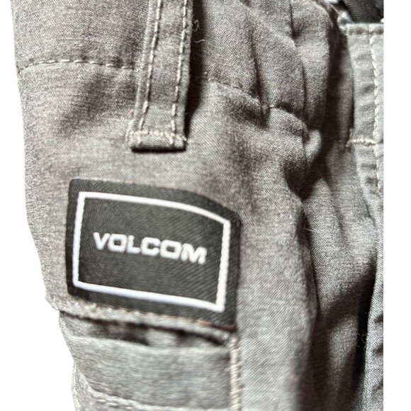 Volcom boy's Surf & Turf 2 way stretch board shorts gray sz 22/ 8 slim - Picture 3 of 9
